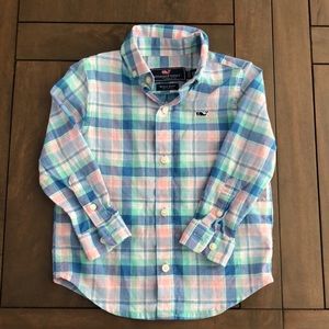 Vineyard Vines Boys 2T long sleeved button down